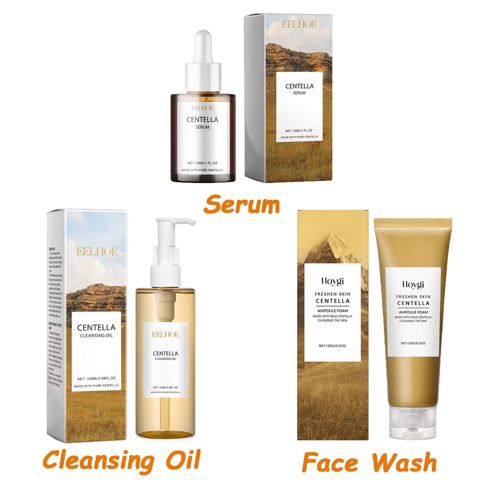 KOREAN Eelhoe Centella Set 3 in 1