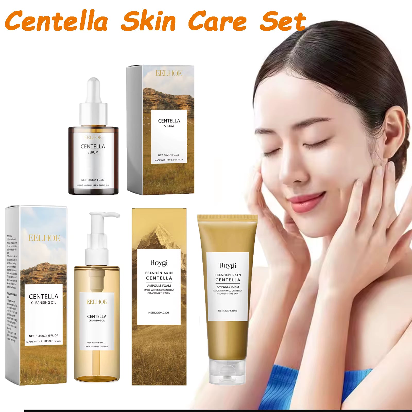 KOREAN Eelhoe Centella Set 3 in 1
